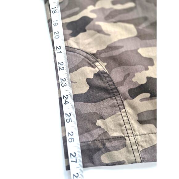 Tahoe River Outfitters Camo Pants Mens Sz 38 Convertible Shorts Green Brown Hunt - Picture 9 of 9